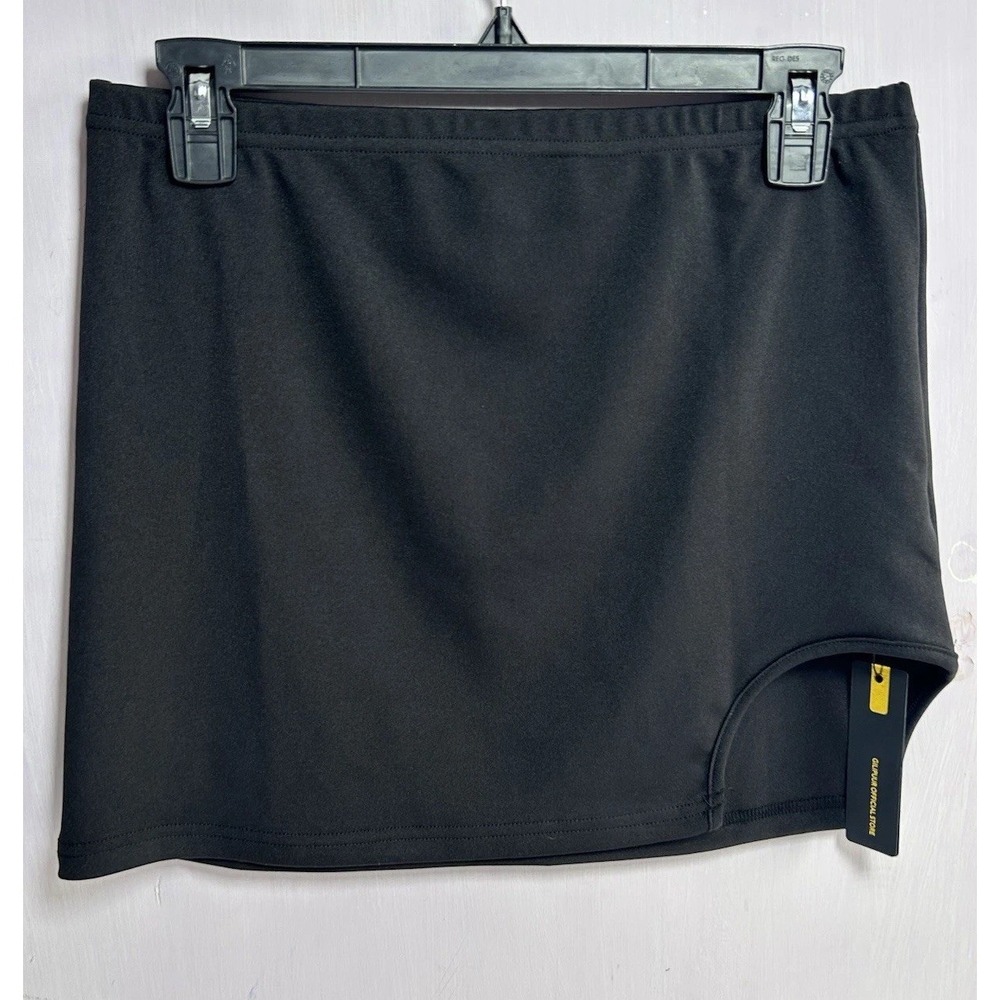 Gilipur Women's Black Mini Skirt 100% Polyester Size L